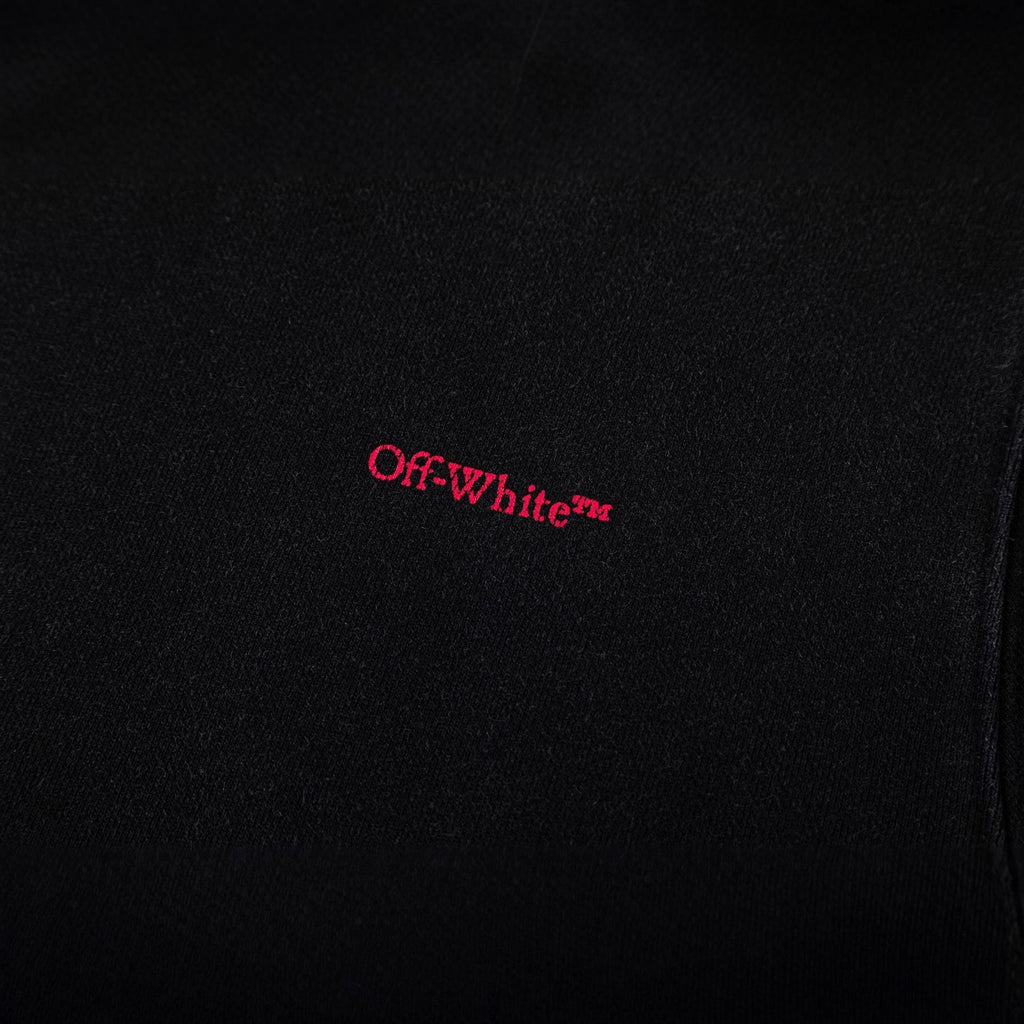 OFF WHITE Bacchus Skate Hoodie – Black