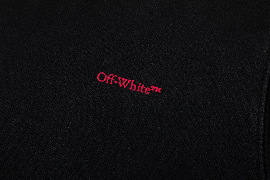 OFF WHITE Bacchus Skate Hoodie – Black