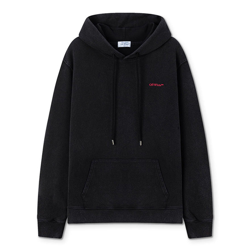 OFF WHITE Bacchus Skate Hoodie – Black