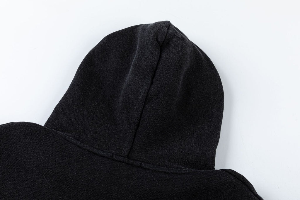 OFF WHITE Bacchus Skate Graphic Print Hoodie – Black