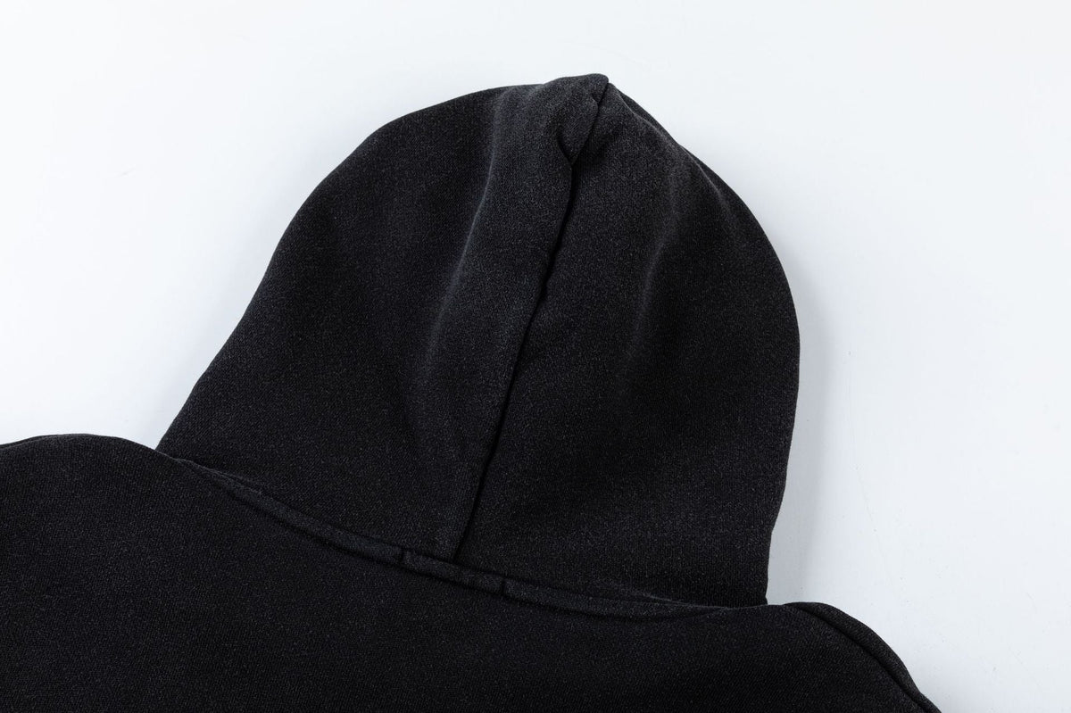 OFF WHITE Bacchus Skate Graphic Print Hoodie – Black