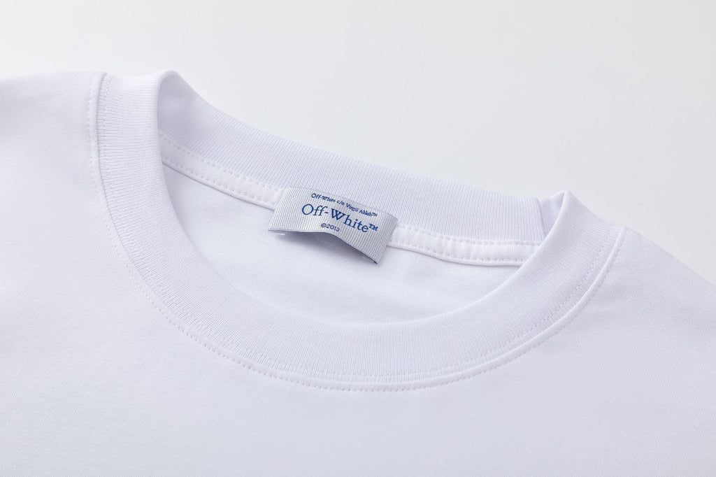 Off-White Fitting Logo T-Shirt — Black / White