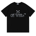 Off-White Fitting Logo T-Shirt — Black / White