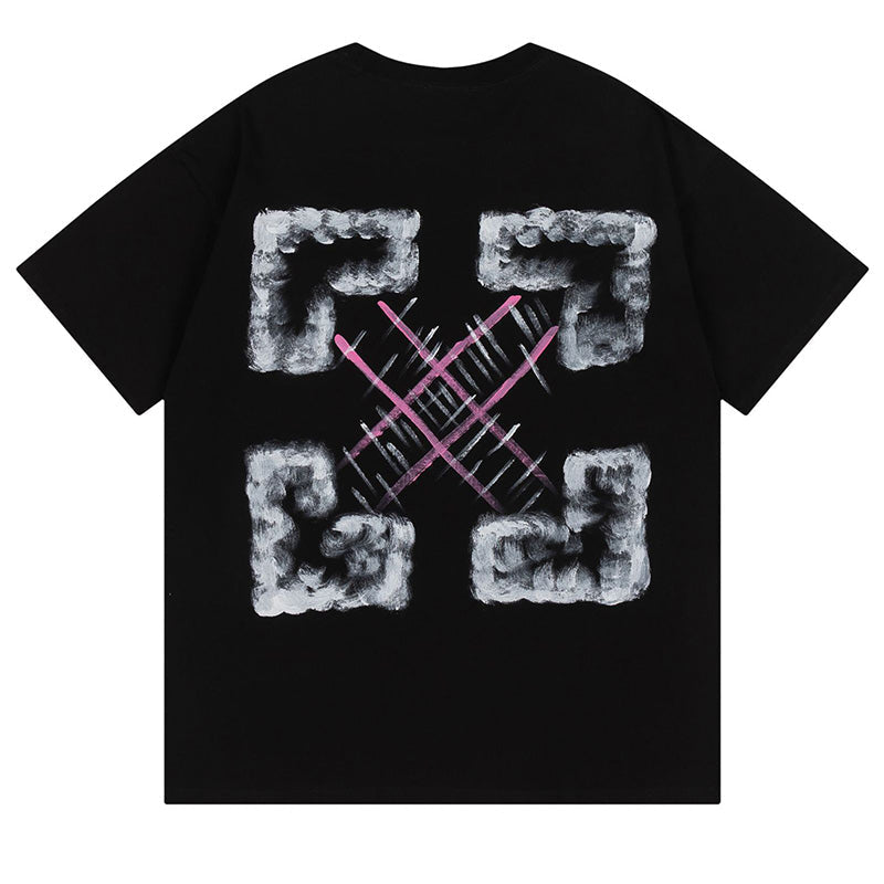 Off-White Fitting Logo T-Shirt — Black / White