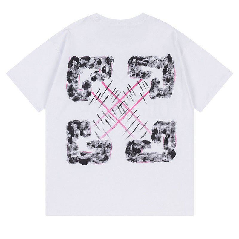 Off-White Fitting Logo T-Shirt — Black / White