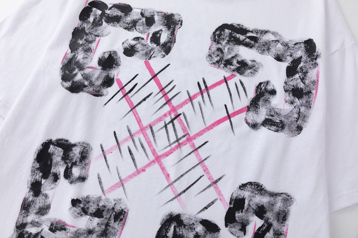 Off-White Fitting Logo T-Shirt — Black / White