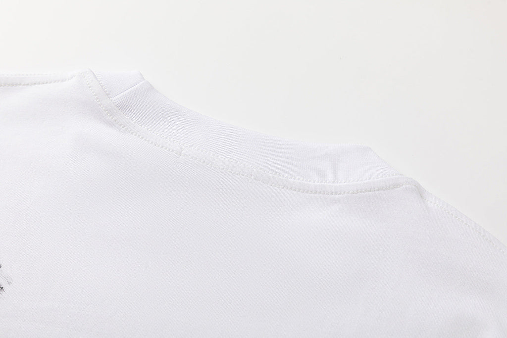 Off-White Fitting Logo T-Shirt — White / Black