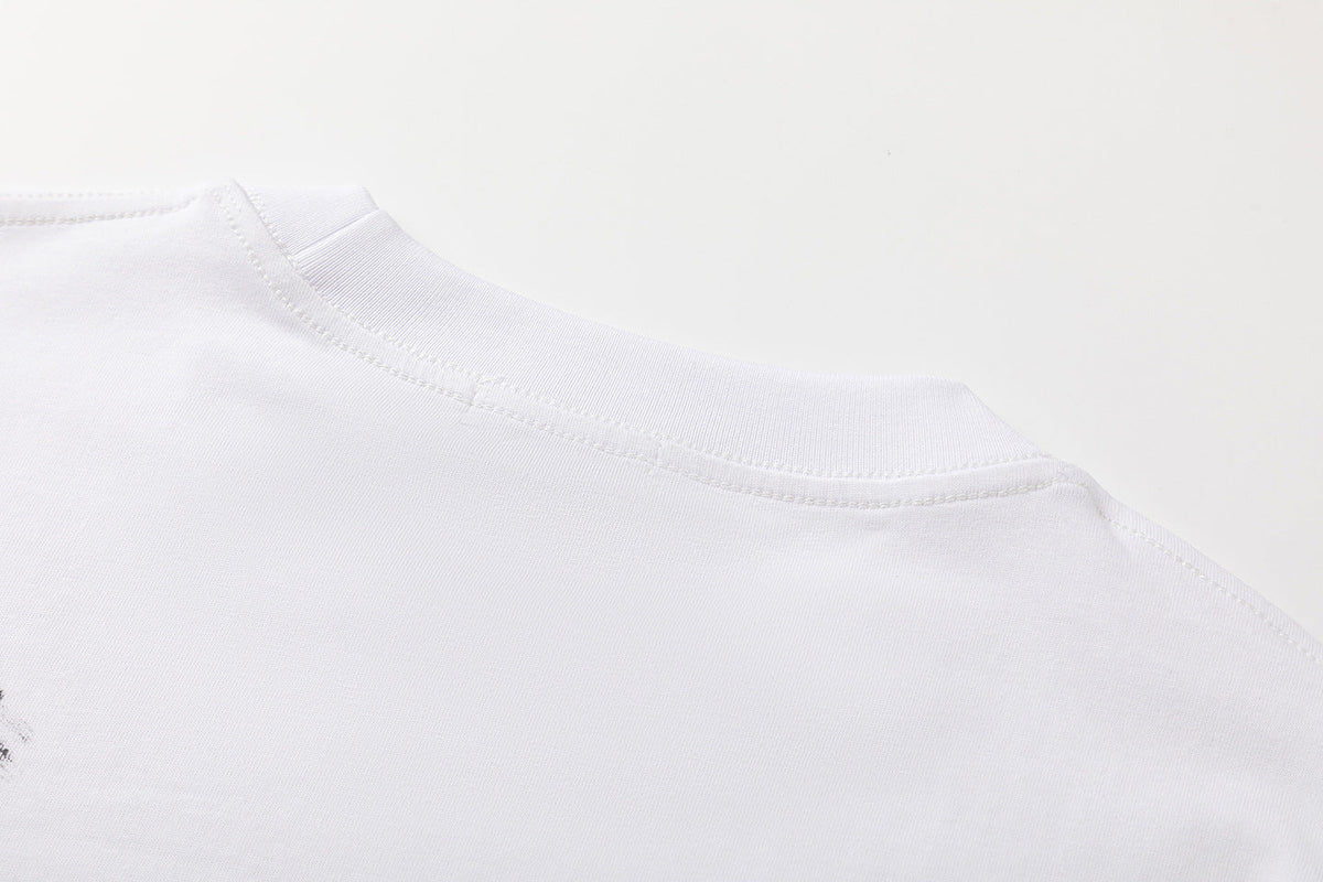 Off-White Fitting Logo T-Shirt — White / Black