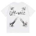 Off-White Fitting Logo T-Shirt — White / Black