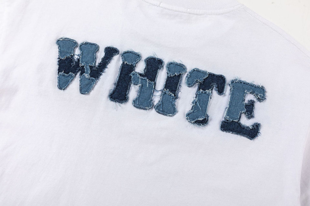 Off-White Just Global Tee — Black / White