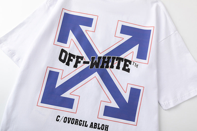 Off-White Arrow Print T-Shirt — White / Black