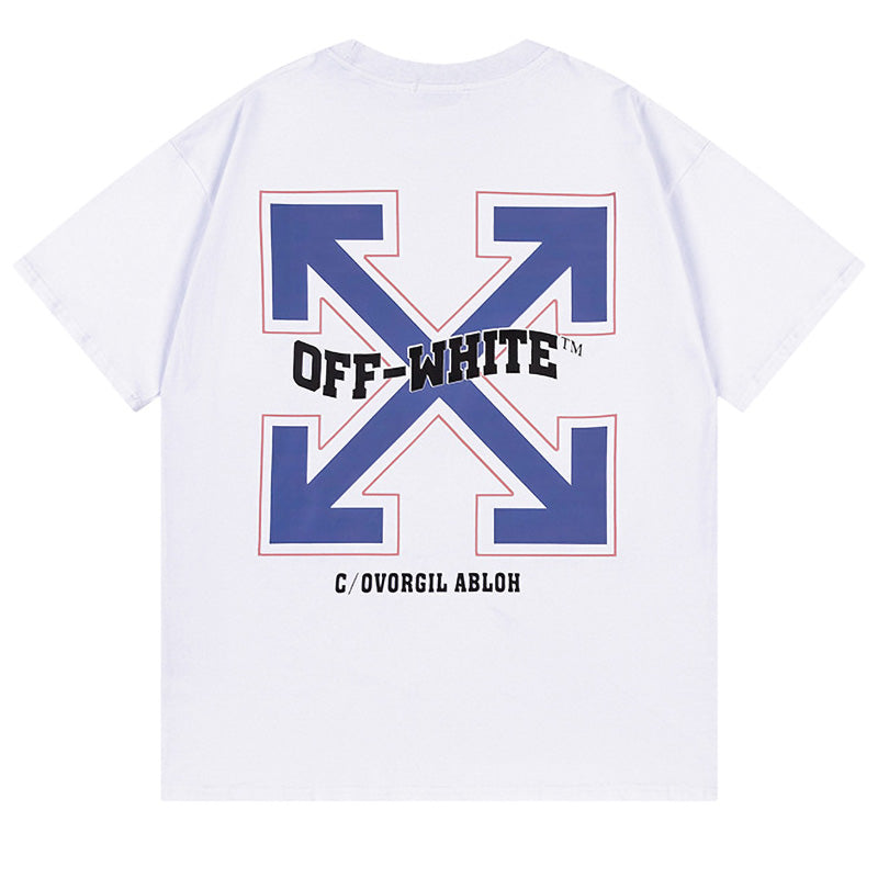 Off-White Arrow Print T-Shirt — White / Black