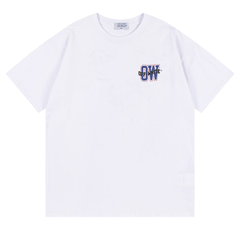 Off-White Arrow Print T-Shirt — White / Black