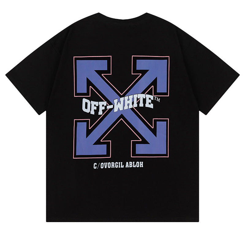 Off-White Arrow Print T-Shirt — White / Black