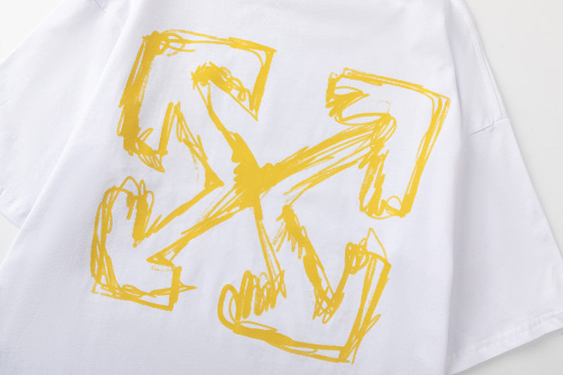 Off-White Sketch Arrow T-Shirt — Black / White