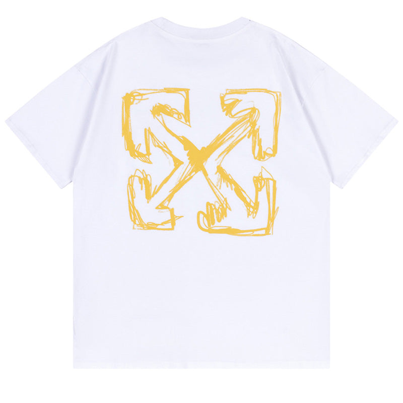Off-White Sketch Arrow T-Shirt — Black / White