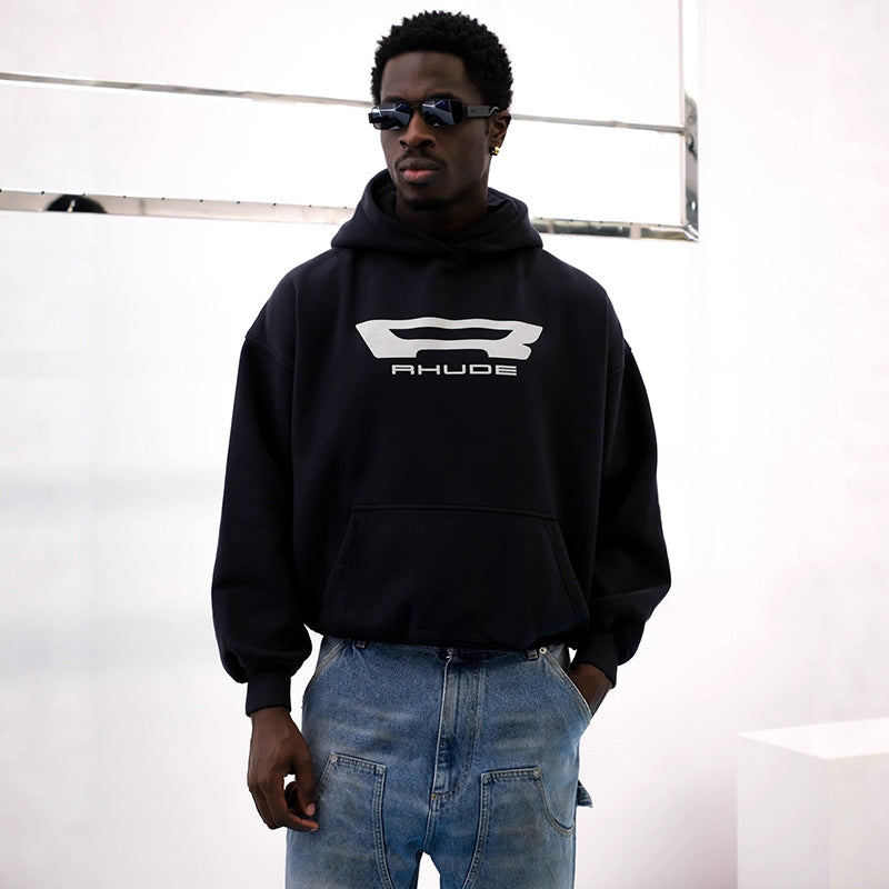 RHUDE Campione Hoodie – Black
