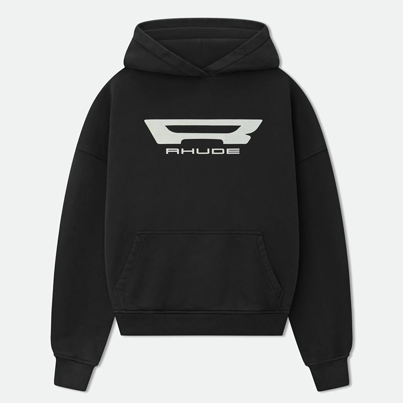RHUDE Campione Hoodie – Black