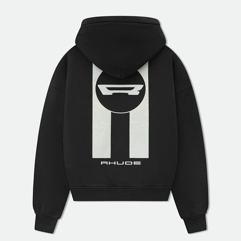 RHUDE Campione Hoodie – Black