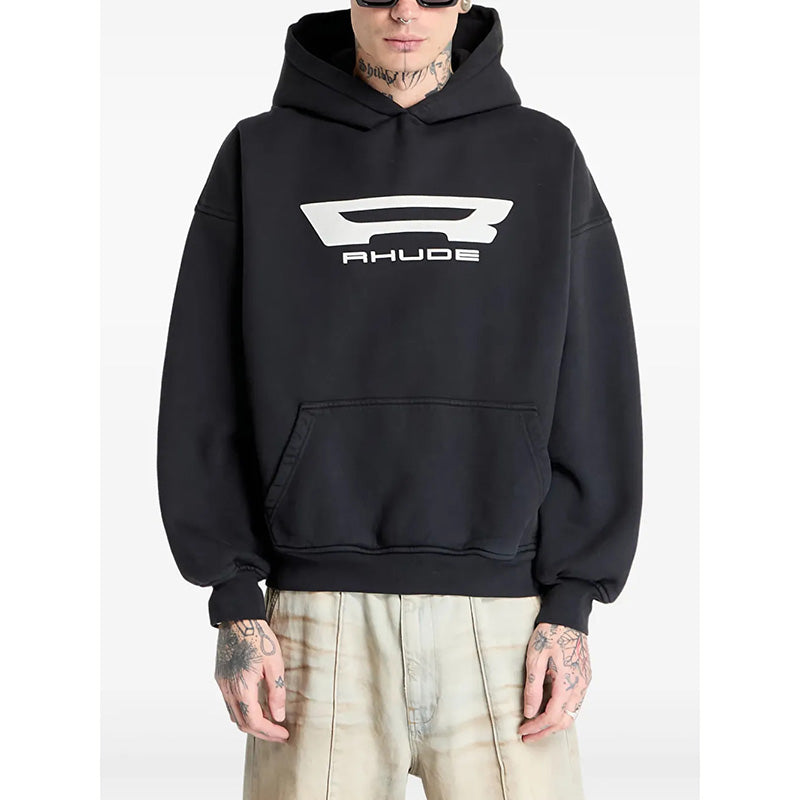 RHUDE Campione Hoodie – Black