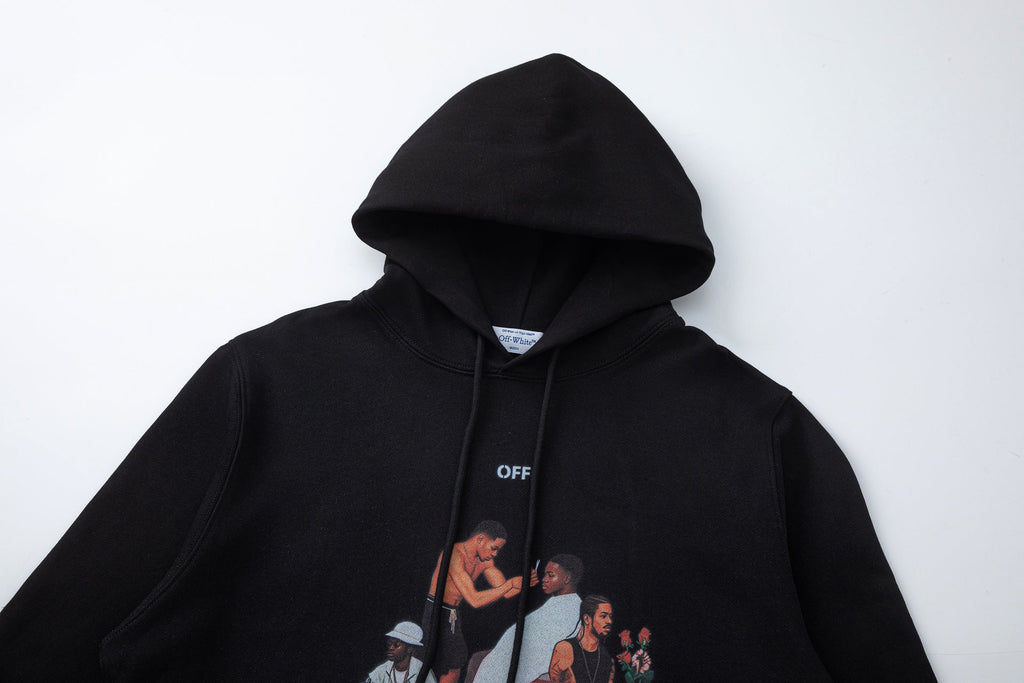 OFF-WHITE Sports Collage Graphic Hoodie