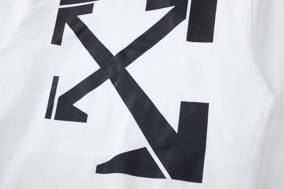 OFF-WHITE Big Bookish Logo Hoodie
