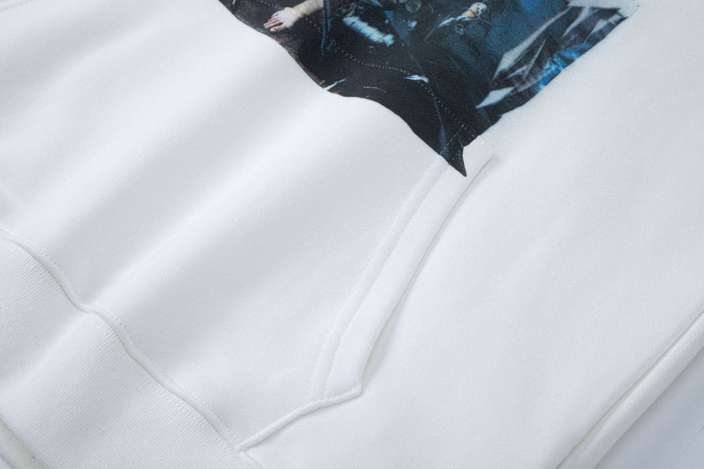 OFF-WHITE Caravaggio Graphic-Print Hoodie