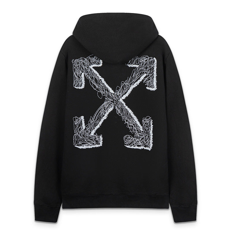 OFF-WHITE Brick Logo Arrows Hoodie