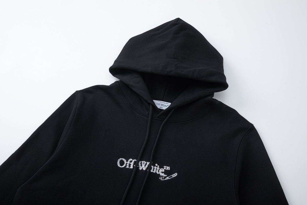 OFF-WHITE Brick Logo Arrows Hoodie
