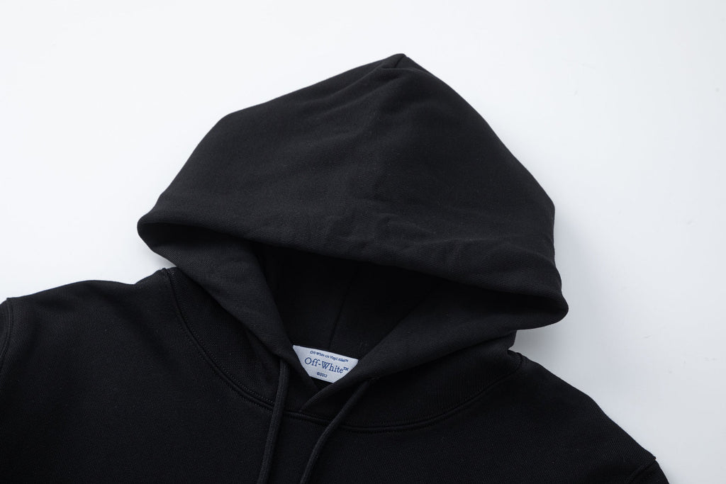 OFF-WHITE Brick Logo Arrows Hoodie
