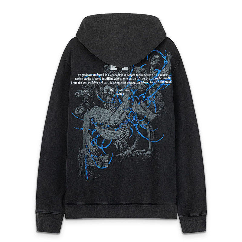 OFF-WHITE Multicolor Graphic-Print Hoodie