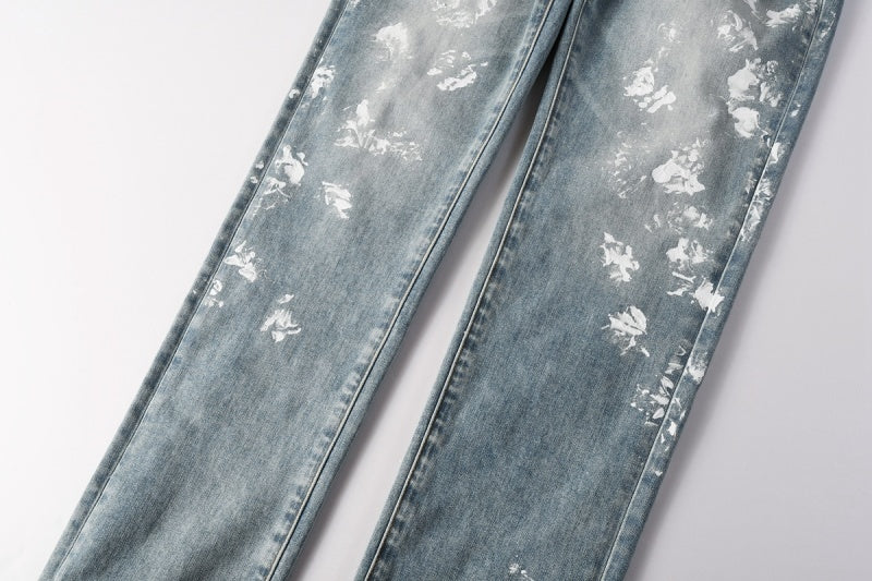 Purple Brand Crystal Diamond Skinny Jeans #PU9136