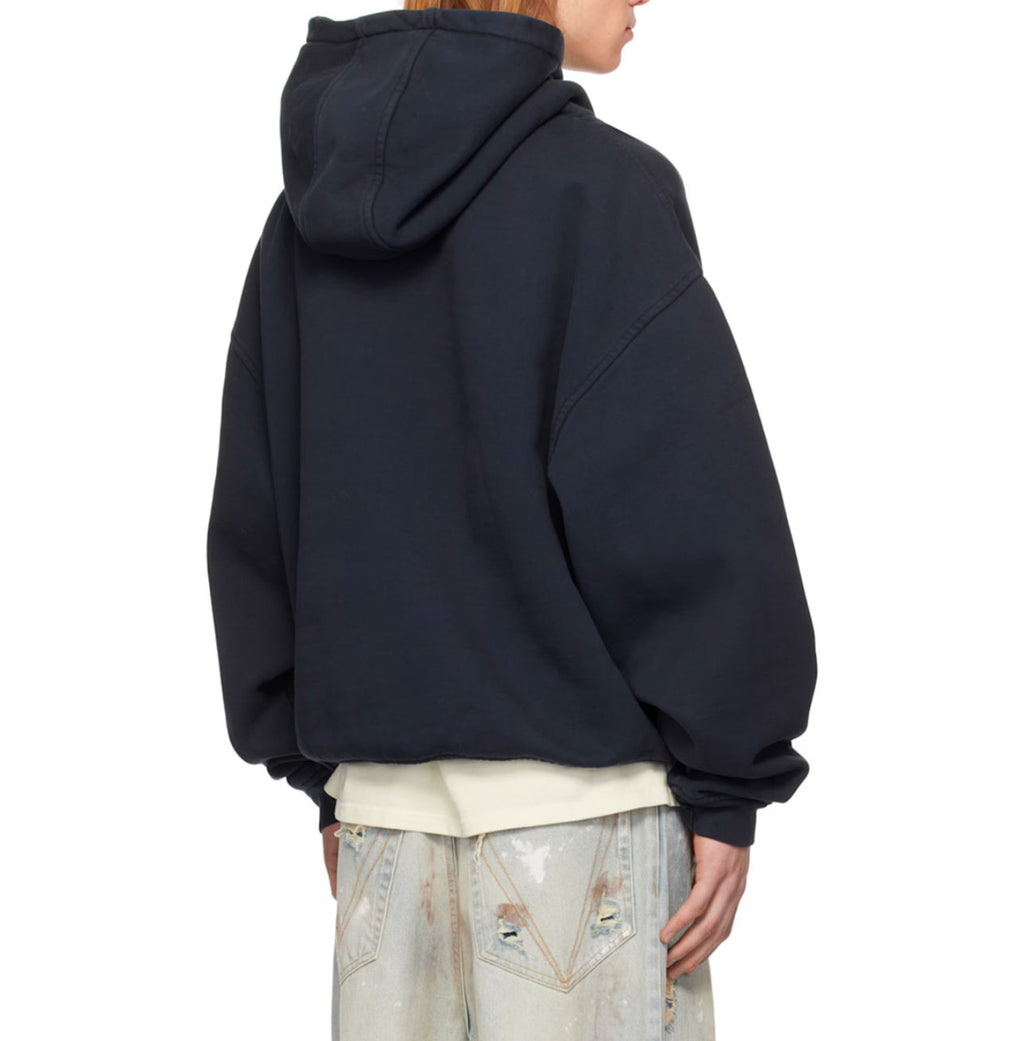 RHUDE Bay of Angels Yacht Club Graphic Hoodie – Black