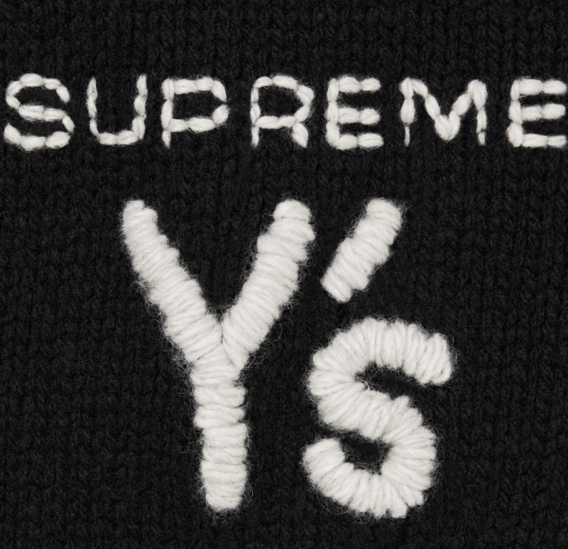 Supreme x Y's by Yohji Yamamoto Sweater
