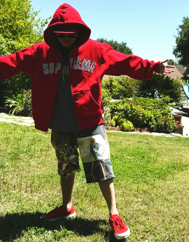 Supreme x B.B. Simon Zip Up Hoodie
