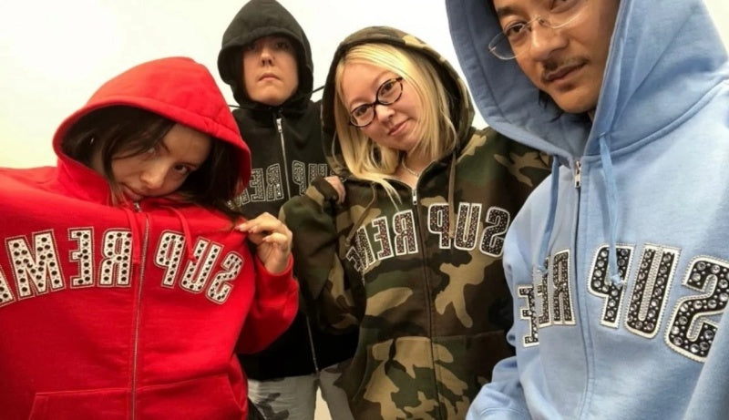 Supreme x B.B. Simon Zip Up Hoodie