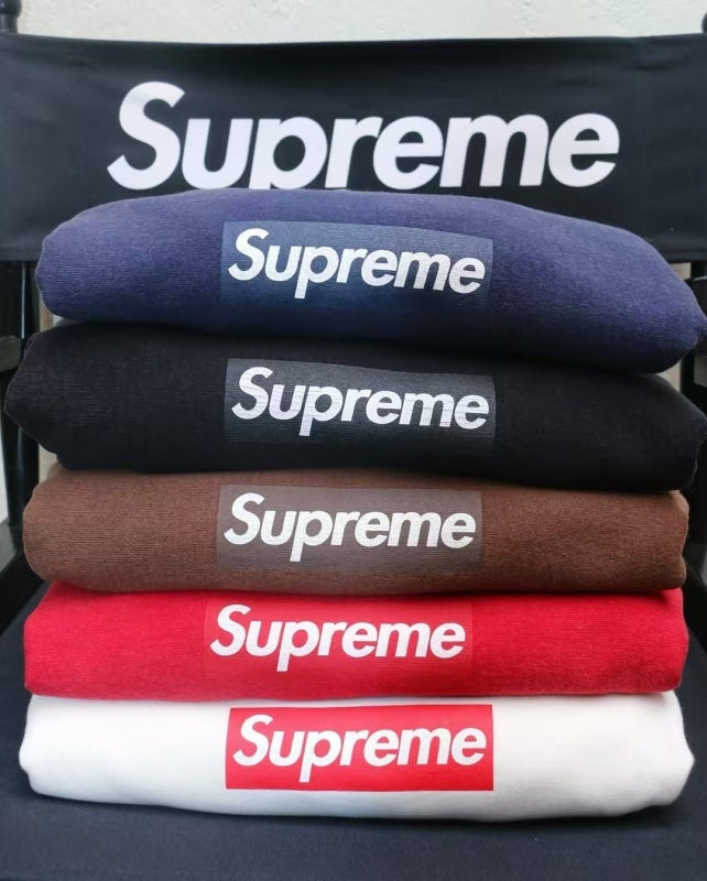 Supreme SS25 Washed Box Logo Sweatshirt
