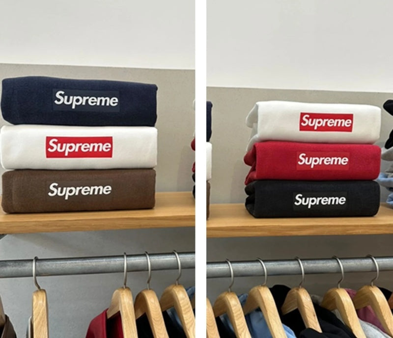Supreme SS25 Washed Box Logo Sweatshirt