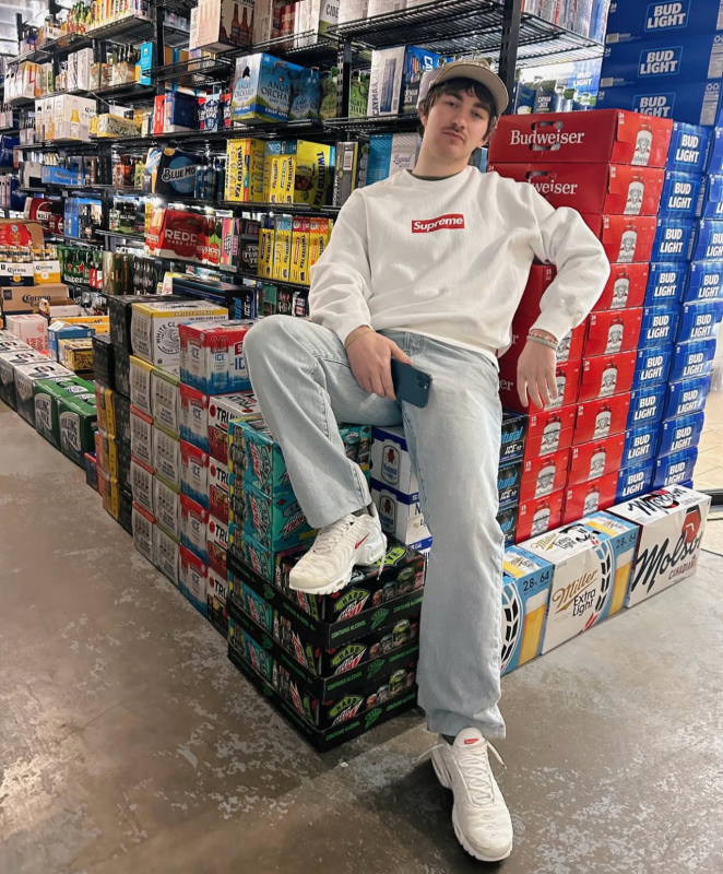 Supreme SS25 Washed Box Logo Sweatshirt