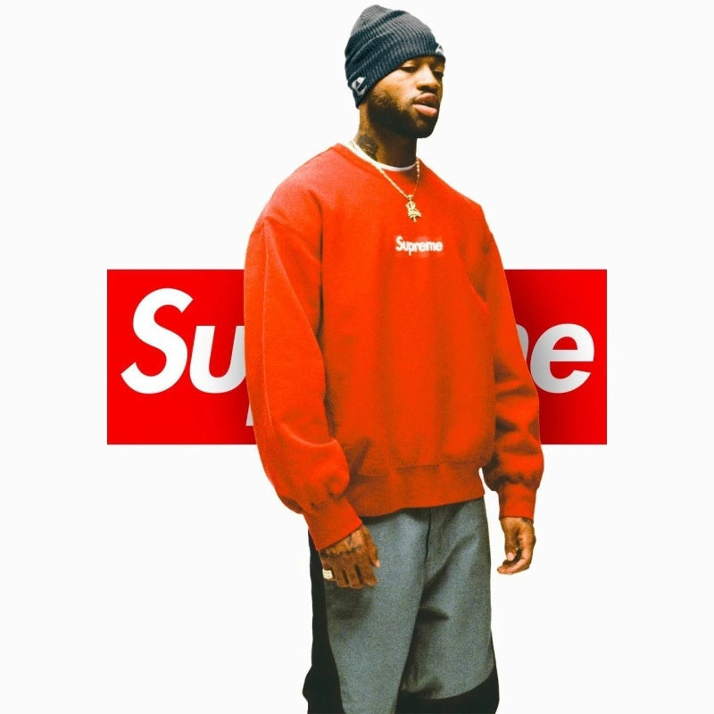 Supreme SS25 Washed Box Logo Sweatshirt