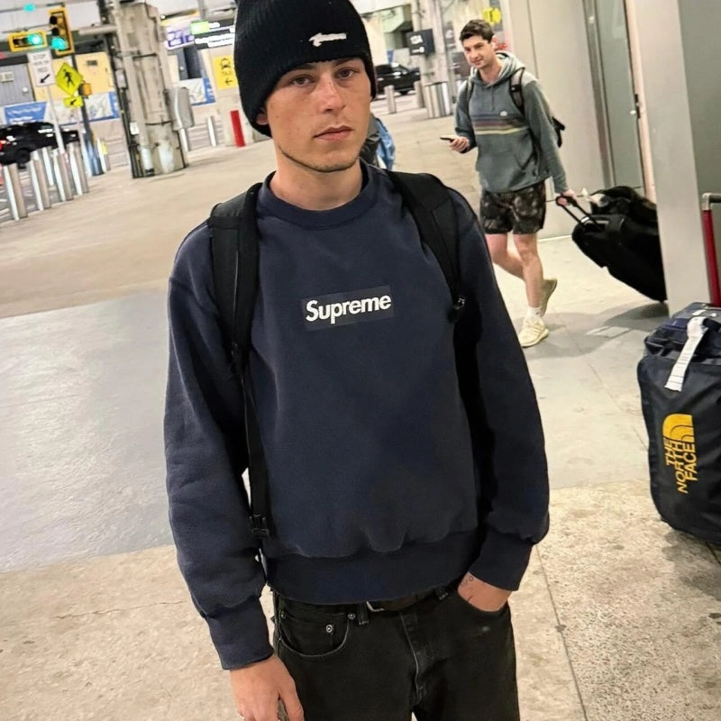 Supreme SS25 Washed Box Logo Sweatshirt