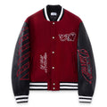 Off-White Logo Embroidered Jacket – Loose Hip Hop Streetwear