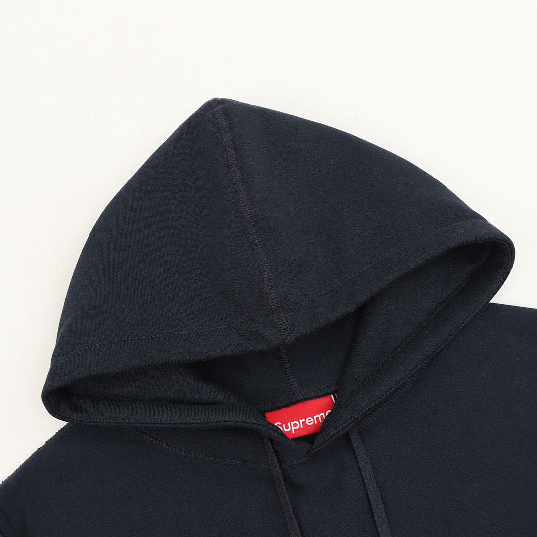Supreme x Swarovski Motion Logo Hooded Sweatshirt (Navy)
