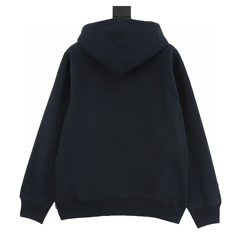 Supreme x Swarovski Motion Logo Hooded Sweatshirt (Navy)