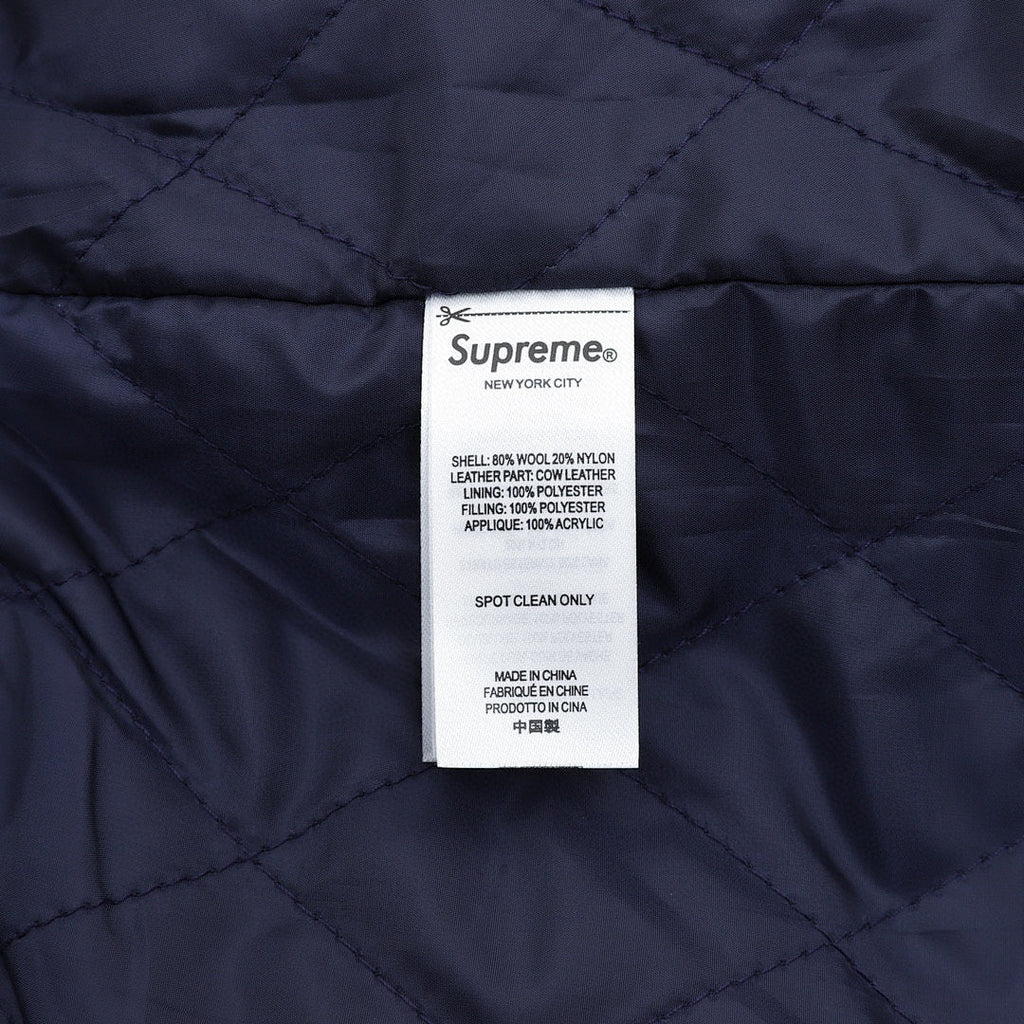 Supreme SS25 Week 3 Praises Varsity Jacket