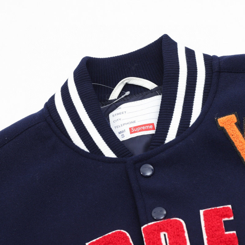 Supreme SS25 Week 3 Praises Varsity Jacket