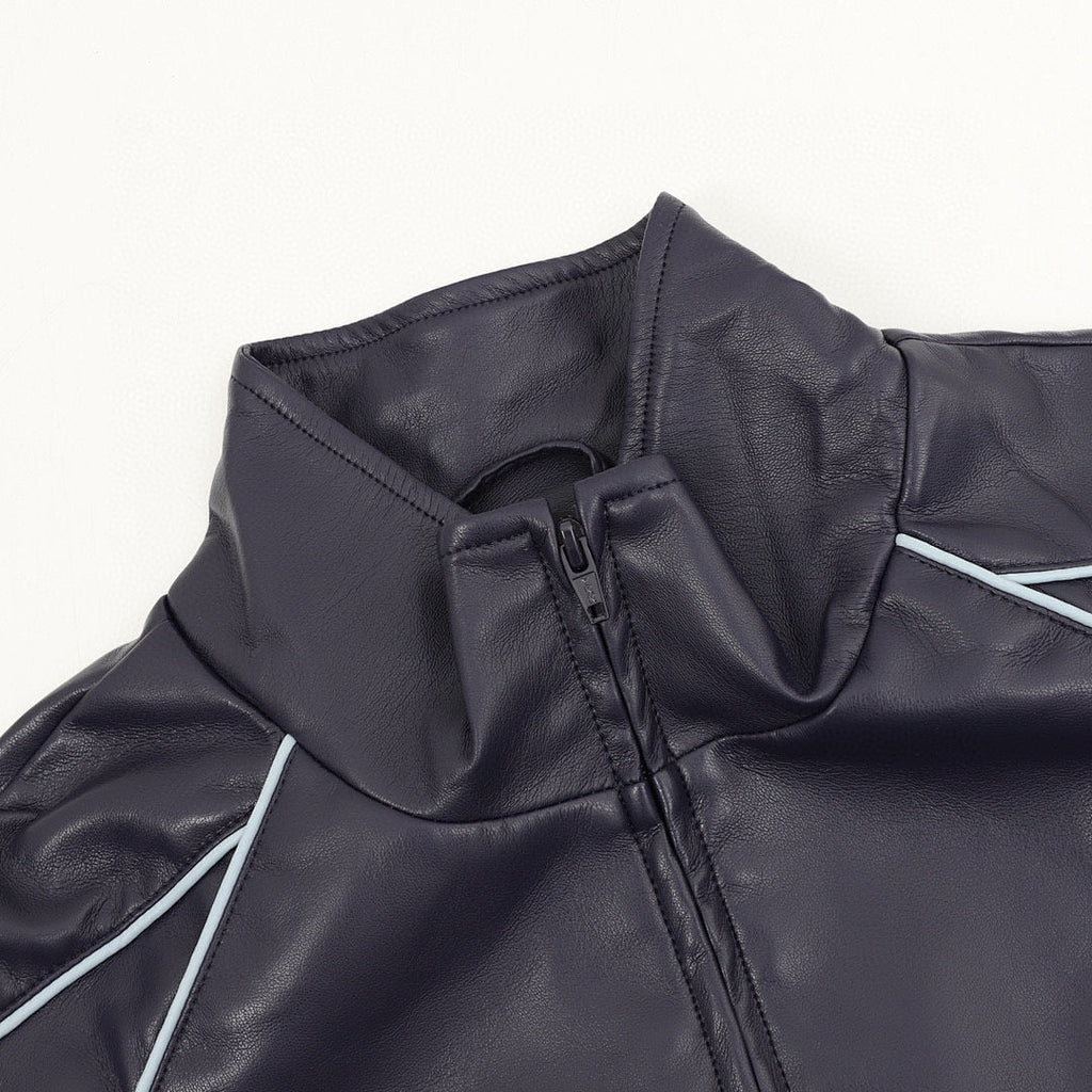 Supreme x Umbro Week 4 Leather Track Jacket (Navy)