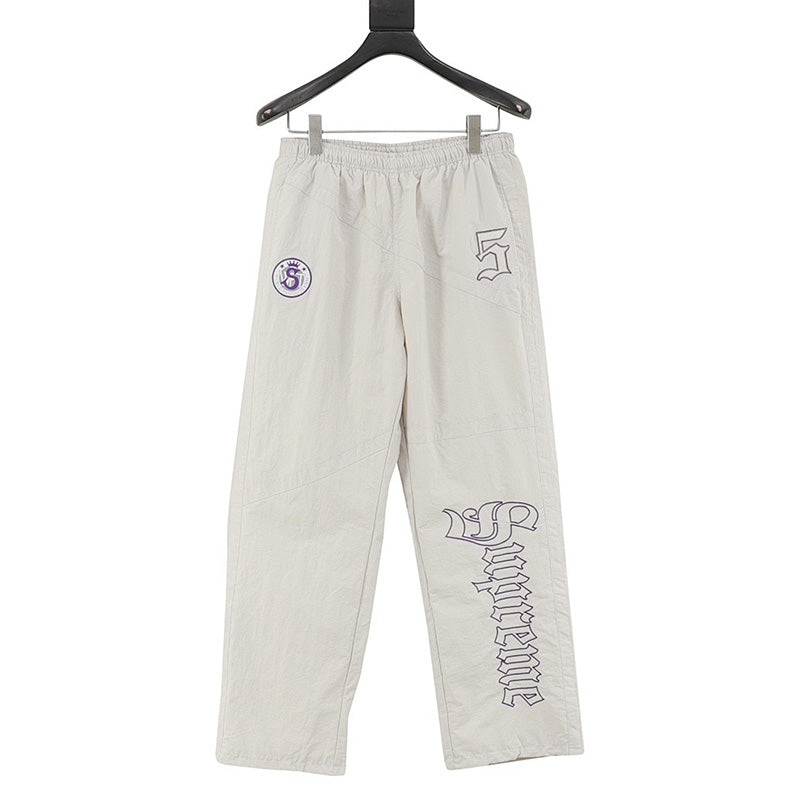 Supreme Old English Track Pant (White)