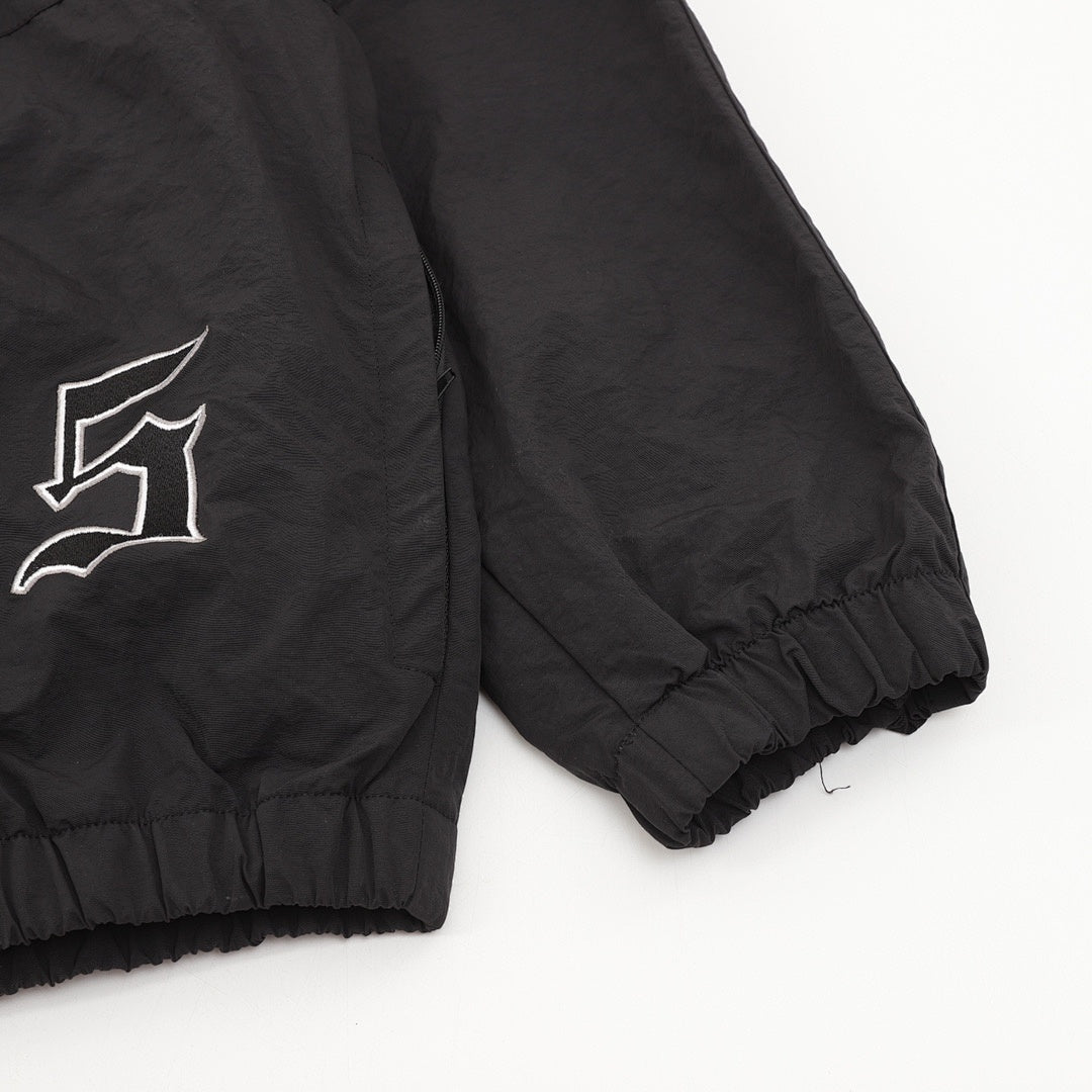 Supreme Old English Track Jacket (Black)