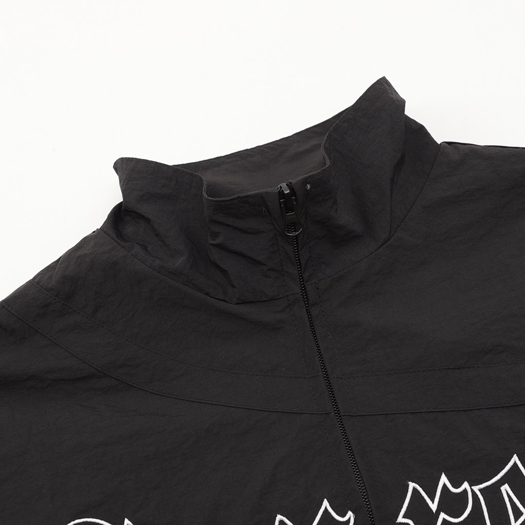 Supreme Old English Track Jacket (Black)